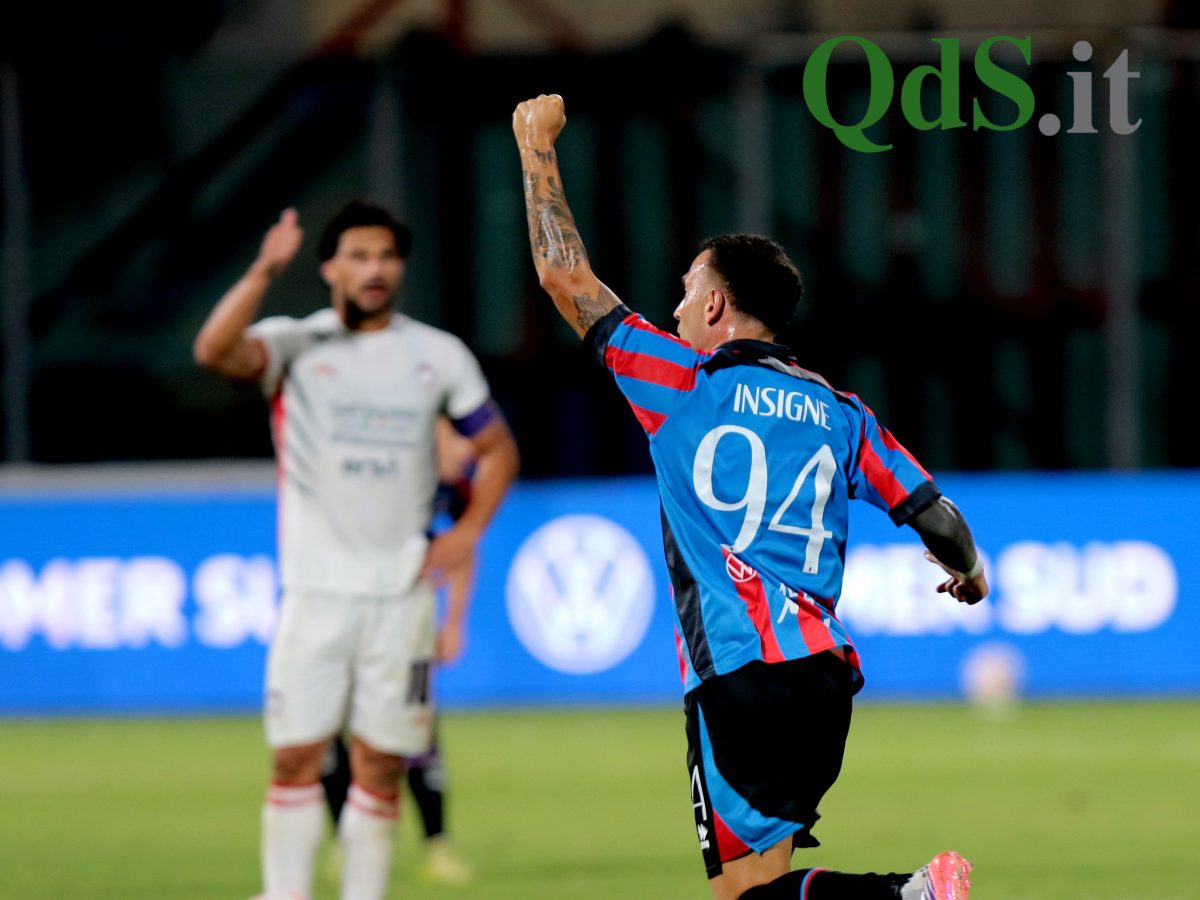 FOTO – Catania, 2-1 nel recupero col Crotone: decide Massimo Coda su rigore