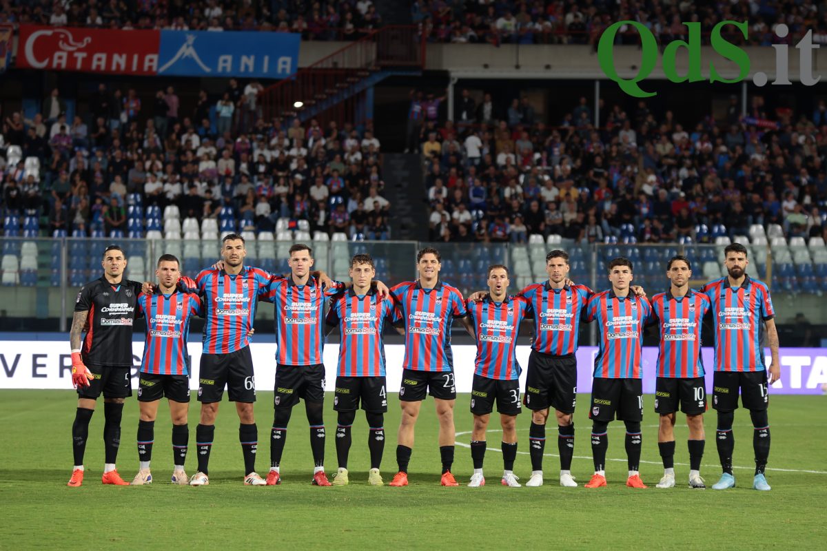 FOTO – Catania, 2-1 nel recupero col Crotone: decide Massimo Coda su rigore