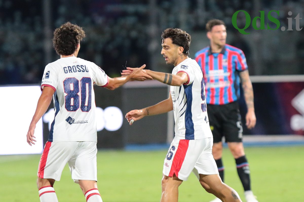 FOTO – Catania, 2-1 nel recupero col Crotone: decide Massimo Coda su rigore
