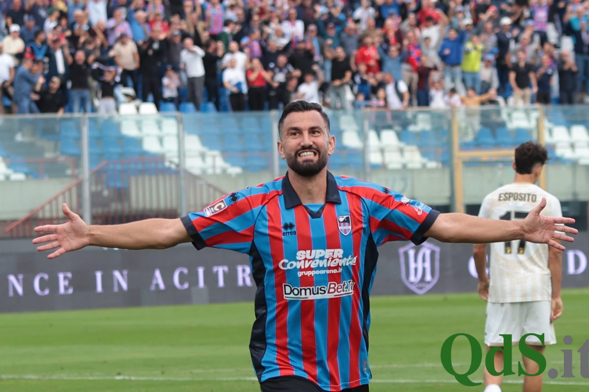 Catania-Giugliano 6-0, la fotogallery della goleada del “Massimino”