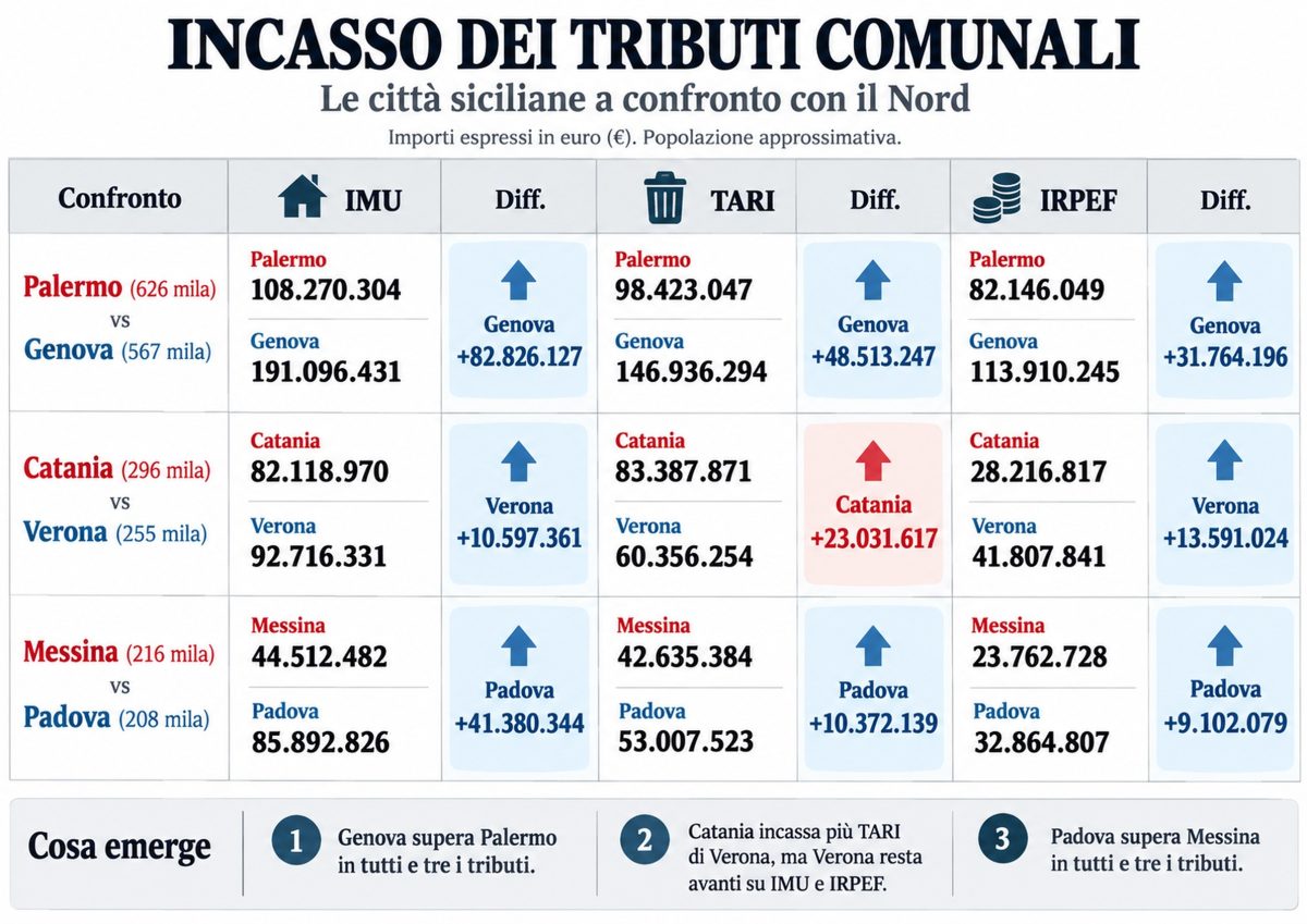 Il prezzo delle tasse non riscosse: così i Comuni siciliani rischiano di perdere servizi e risorse Il prezzo delle tasse non riscosse: così i Comuni siciliani rischiano di perdere servizi e risorse