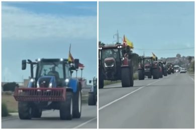 Caro carburante e tutela prodotti locali, a Gela agricoltori in corteo coi trattori. La solidarietà del Comune e della politica