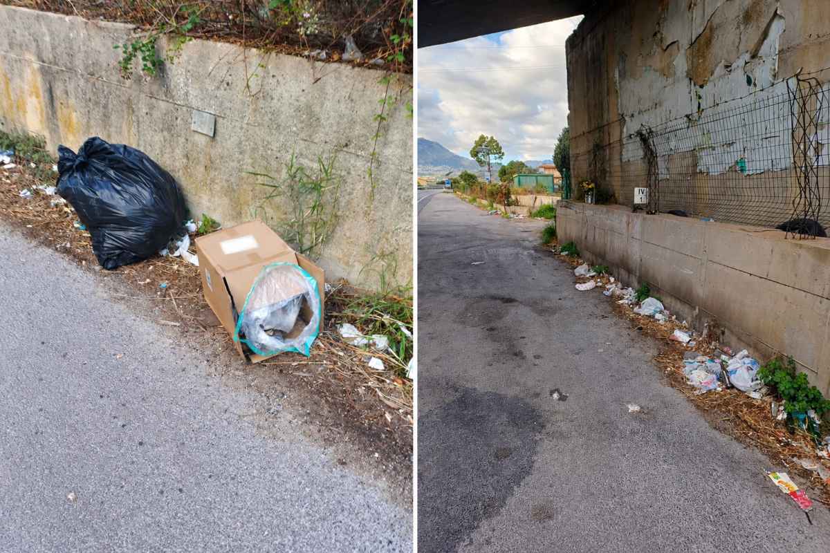 Rifiuti abbandonati sulla Palermo-Sciacca, le fototrappole di Anas scovano gli sporcaccioni