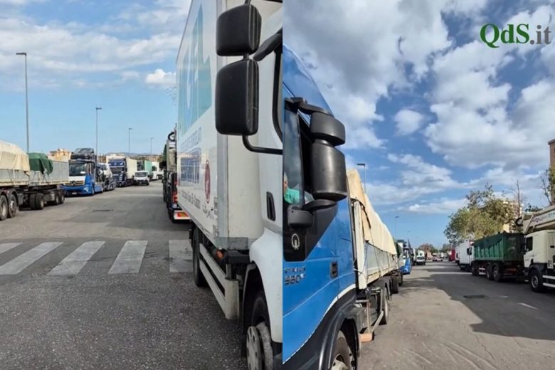 VIDEO | Cento tir bloccano via Oreto e dintorni a Palermo, prosegue il presidio degli autotrasportatori