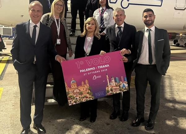 Aeroporto di Palermo, Wizz Air inaugura collegamento con Tirana