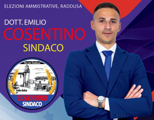 Emilio Consentino, sindaco di Raddusa (CT)