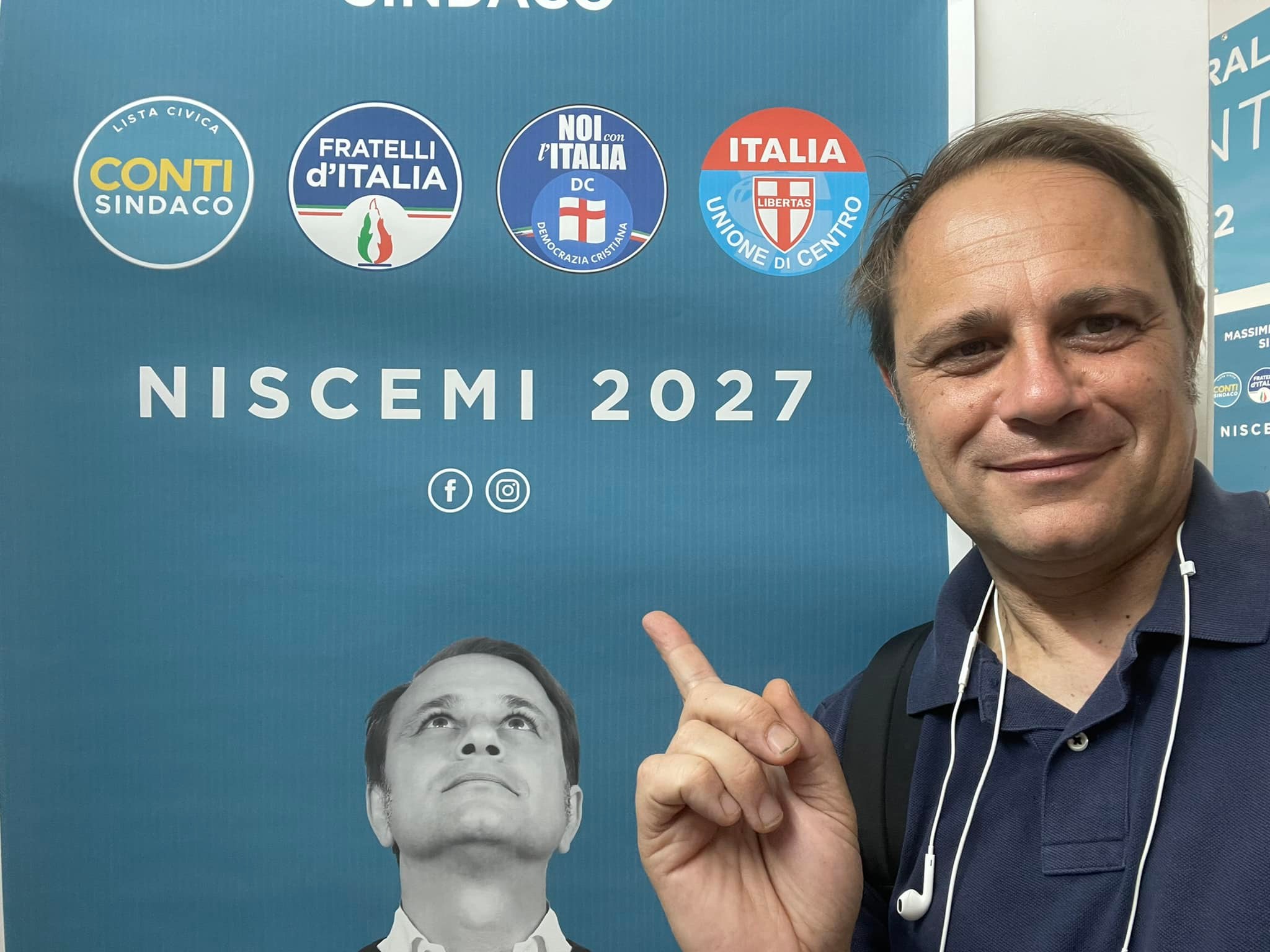 Massimiliano Conti, sindaco di Niscemi (CL)