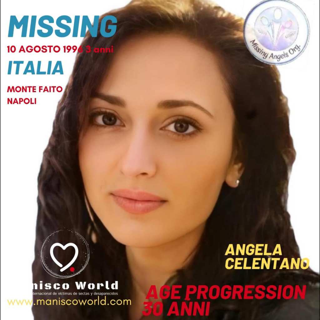 Angela Celentano - age progression - Manisco World