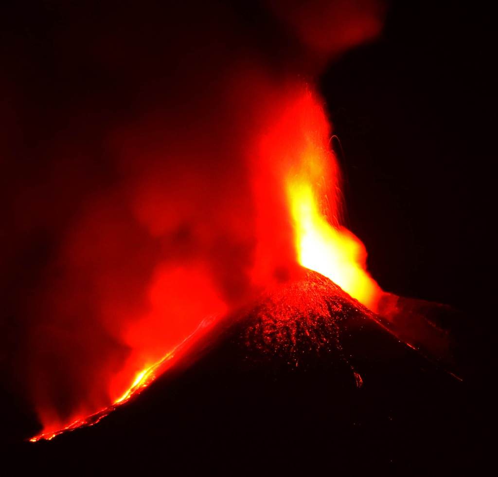 Eruzione dell'Etna del 14 agosto 2023 - Foto di Davide Anastasi (2)