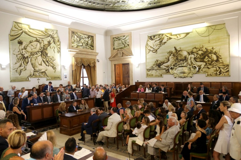 Giuramento dei consiglieri comunali di Catania