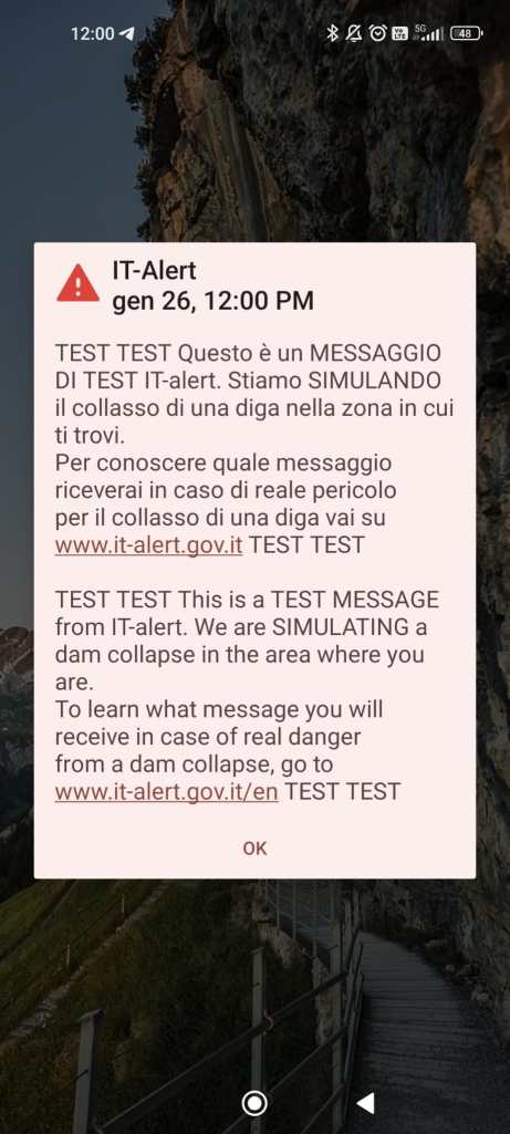 It-Alert 26 gennaio - QdS